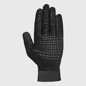 FDX Full Finger Winter Cycling Gloves Aero Gel padded, Velcro Strap, Silicon Gripper, Anti Slip, Reflective Details, Long Cuffs best for MTB, Road Cycling, Running & Hiking - UK