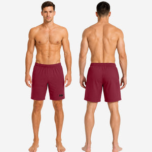 Pro Men's Running Shorts Maroon