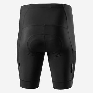 FDX Pro Men's Cycling Shorts Gel Padded Comfortable Bike Shorts with 1 Side Pocket