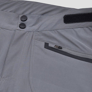 Fdx Mens Grey Cycling MTB Shorts for Summer Best Road & Mountain Bike Baggy Shorts for off Road - Nomad