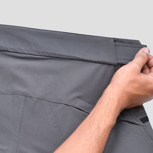 Fdx Mens Grey Cycling MTB Shorts for Summer Best Road & Mountain Bike Baggy Shorts for off Road - Nomad