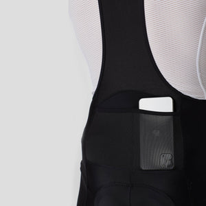 Fdx Mens Black & Grey Short Sleeve Cycling Jersey & Gel Padded Bib Shorts Best Summer Road Bike Wear Light Weight, Hi-viz Reflectors & Pockets - Duo