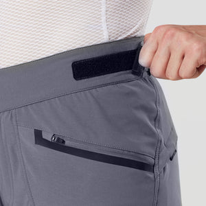 Fdx Mens Grey Cycling MTB Shorts for Summer Best Road & Mountain Bike Baggy Shorts for off Road - Nomad