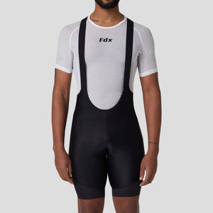 Fdx Mens Pink & Maroon Short Sleeve Cycling Jersey & Gel Padded Bib Shorts Best Summer Road Bike Wear Light Weight, Hi-viz Reflectors & Pockets - Duo
