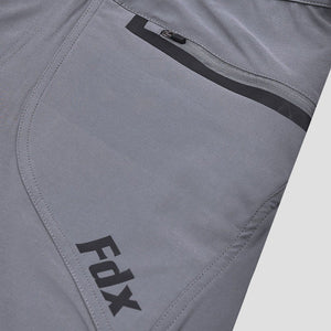 Fdx Mens Grey Cycling MTB Shorts for Summer Best Road & Mountain Bike Baggy Shorts for off Road - Nomad