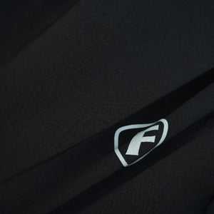 FDX Black Men's Breathable Running Shorts Waist Belt Anti Odor Moisture Wicking & Perfect for Trekking, Tennis, squash & Gym Sports & Reflective Logo Uk