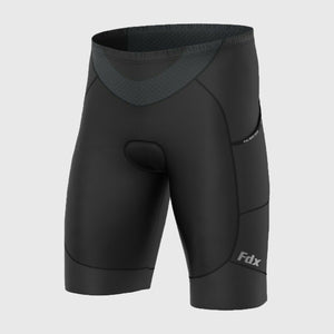 Men’s Black Cycling Shorts 3D Gel Padded comfortable road bike shorts - Breathable Quick Dry biking shorts, ultra-lightweight shorts with pockets