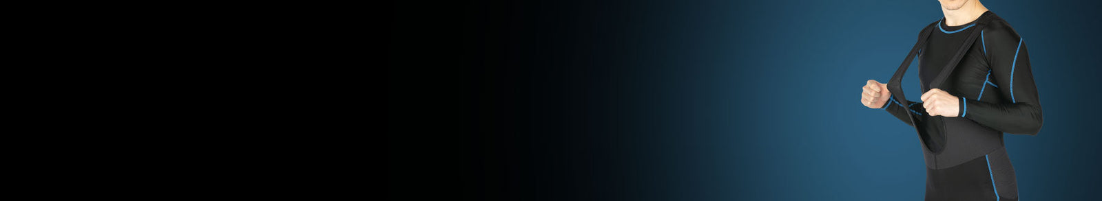 Fdx Men's Black & Blue Cycling Bib Tights Gel Padded Winter Thermal Windproof Water Resistant Fleece Fabric Hi Viz Reflectors & Pocket Cycling Gear UK