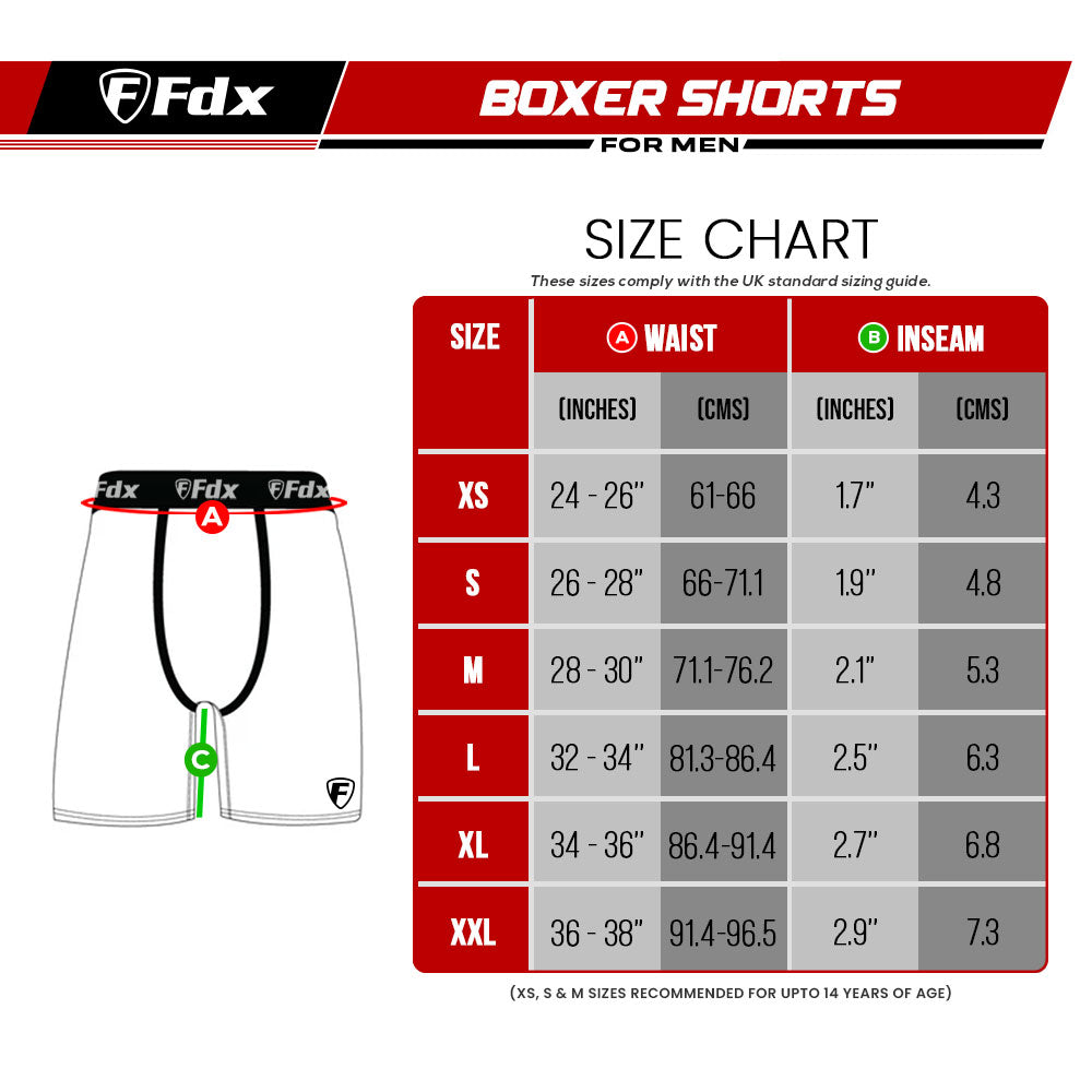 Fdx A5 White Men s Boy s Boxer Shorts