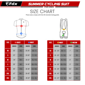 Fdx Men's & Boy's Set Velos Grey Short Sleeve Summer Cycling Jersey & Cargo Bib Shorts