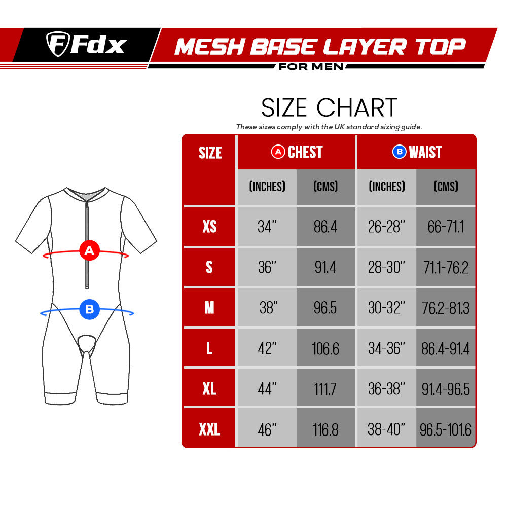 Fdx Core Men's Sleeveless Summer Triathlon Blue Yellow FDX Sports®