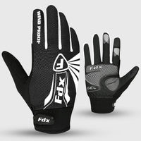 Zesto Cycling Gloves White