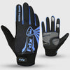 Zesto Cycling Gloves Blue