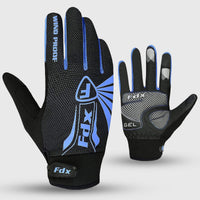 Zesto Cycling Gloves Blue