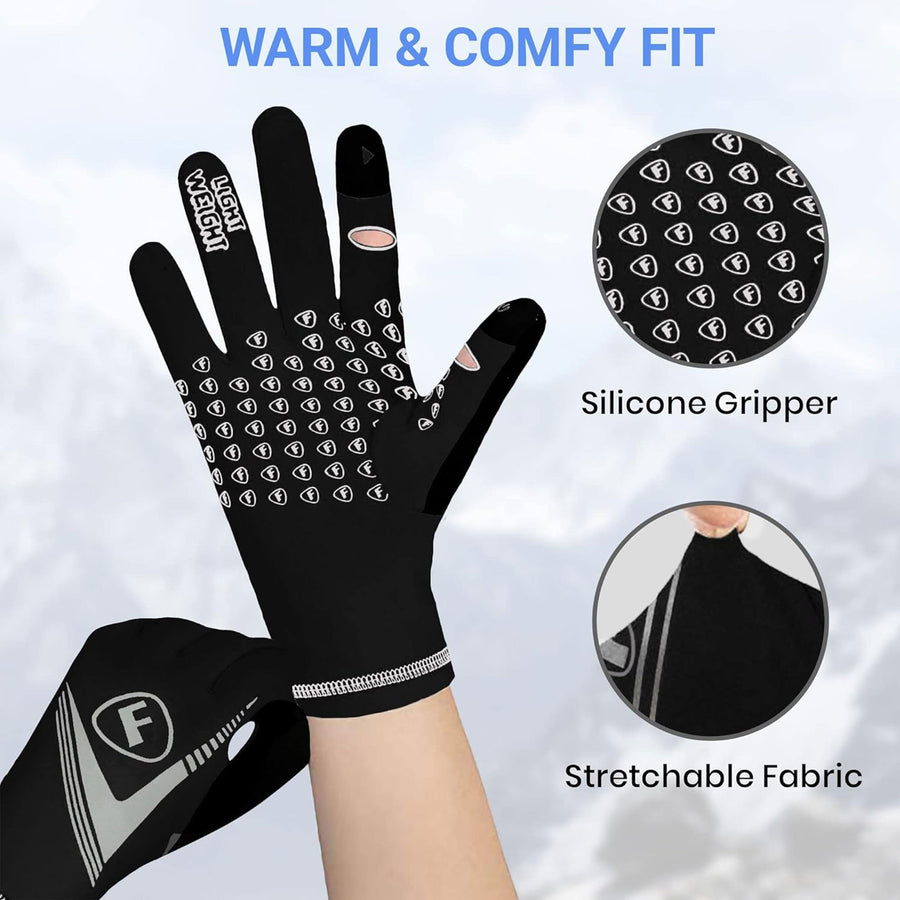Frost Cycling Gloves Red