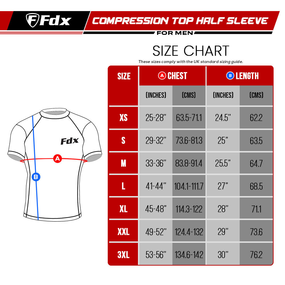 Fdx Cosmic Red Men's & Boy's Short Sleeve Base Layer Gym Shirt