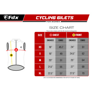 Fdx 360 Hi-Vis Reflective Grey Women's & Girl's Gilet for Cycling & Running