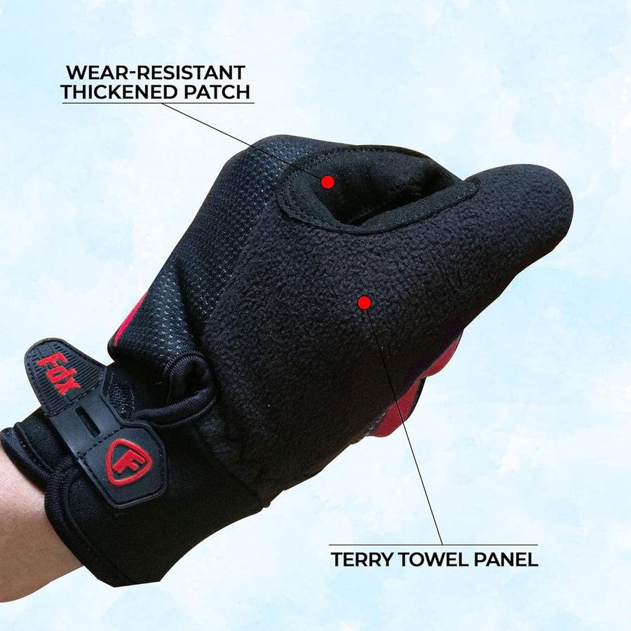 Dryrest Cycling Gloves Red
