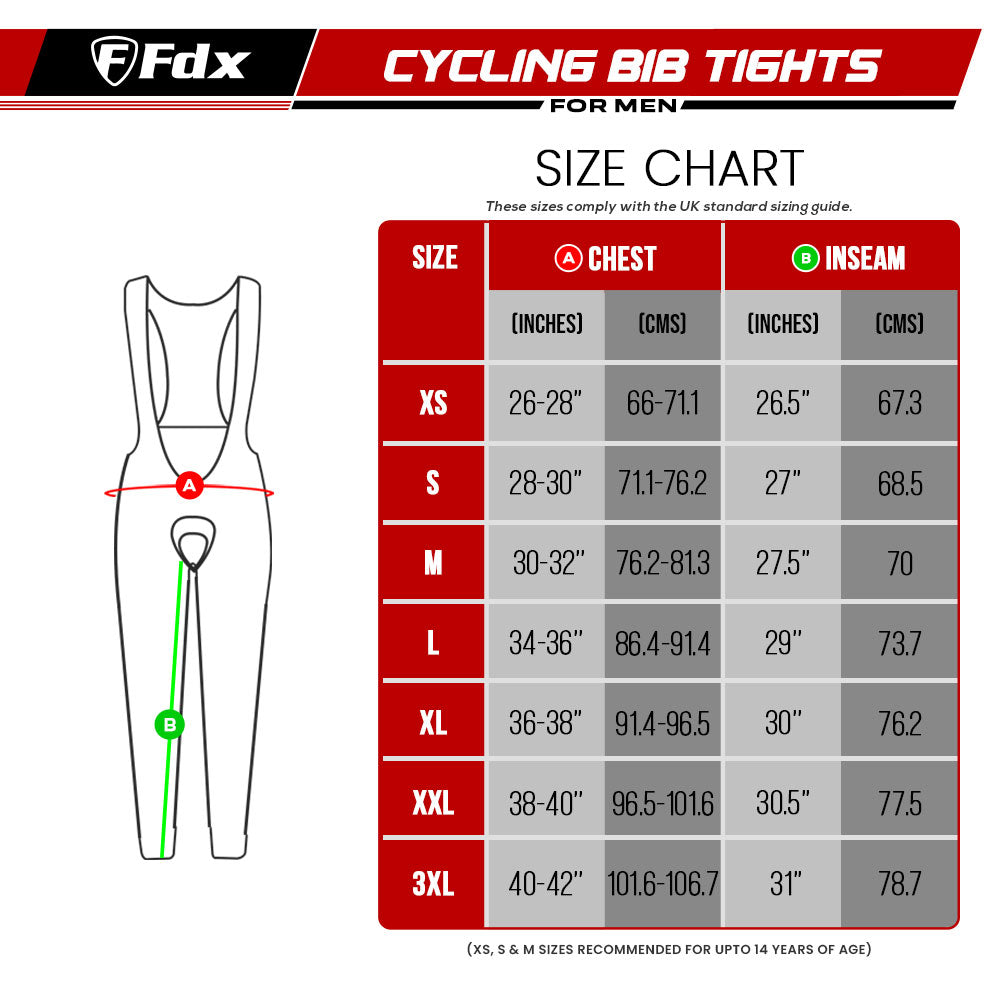 Men's Thermal Cycling Bib Tights