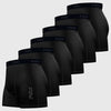 A5 Men's Boxer Shorts Pack of 6 Black