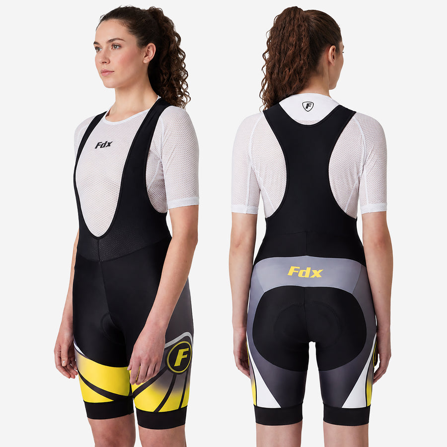 Signature Women's Bib Shorts Yellow