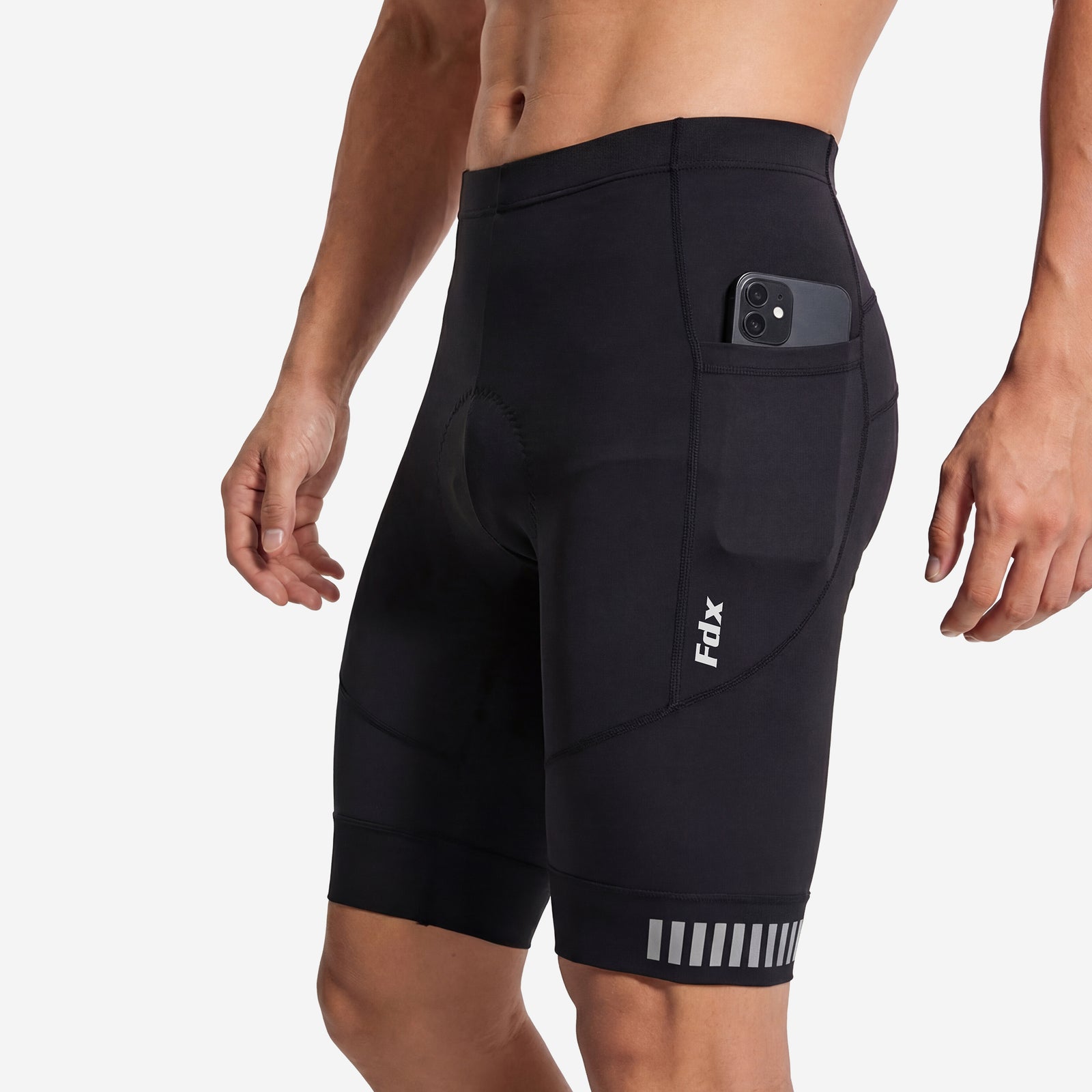 Aero Men's Padded Shorts Black