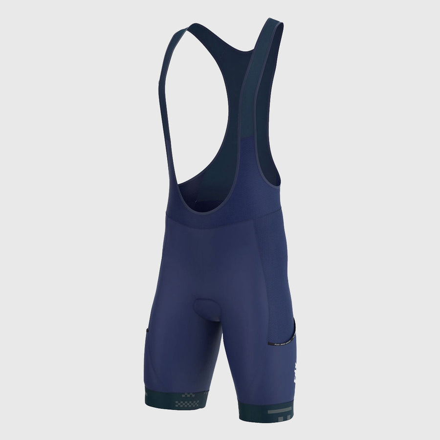 All Day Men's Cargo Bib Shorts Navy Blue