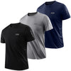 Aerofit Men's Running Top Pack of 3 Mullti Color