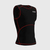 Luniron Men's Sleeveless Base Layer Red