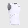 Luniron Men's Sleeveless Base Layer White