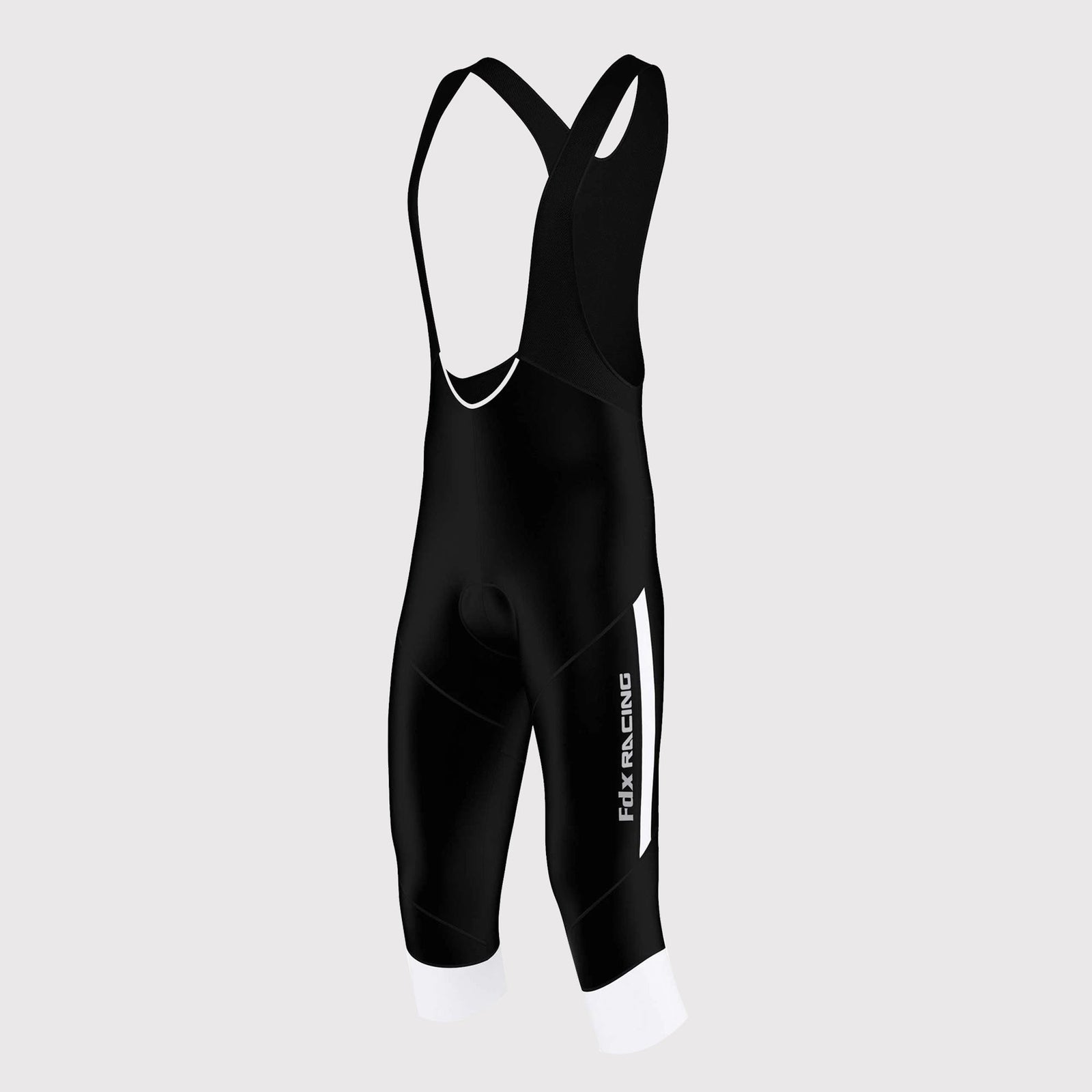 Fdx Duo Men s Padded Summer Cycling Bib Shorts Black FDX Sports