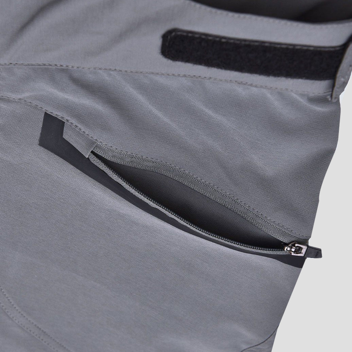 Fdx Mens Grey Cycling MTB Shorts for Summer Best Road & Mountain Bike Baggy Shorts for off Road - Nomad