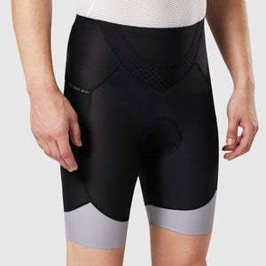Men’s Cycling Shorts Black & Gray 3D Gel Padded comfortable road bike shorts - ultra-lightweight Breathable Quick Dry biking shorts, with pockets
