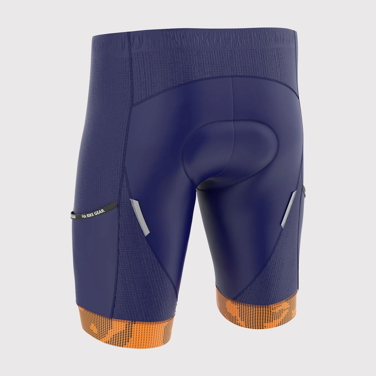 Fdx All Day Blue Men's & Boy's Padded Summer Cycling Shorts