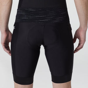 Fdx Mens Summer Cycling Gel Padded Bib Shorts Black & Grey Roubaix Thermal Fleece Reflective Warm Leggings - Velos Bike Shorts