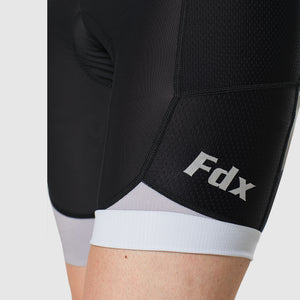 FDX Gray & Black Cycling Shorts Men's 3D Gel Padded comfortable road bike shorts - Breathable Quick Dry biking shorts, ultra-lightweight shorts with pockets