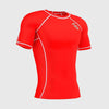Cosmic Men's Short Sleeve Base Layer Red