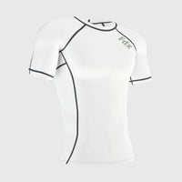 Cosmic Men's Short Sleeve Base Layer White