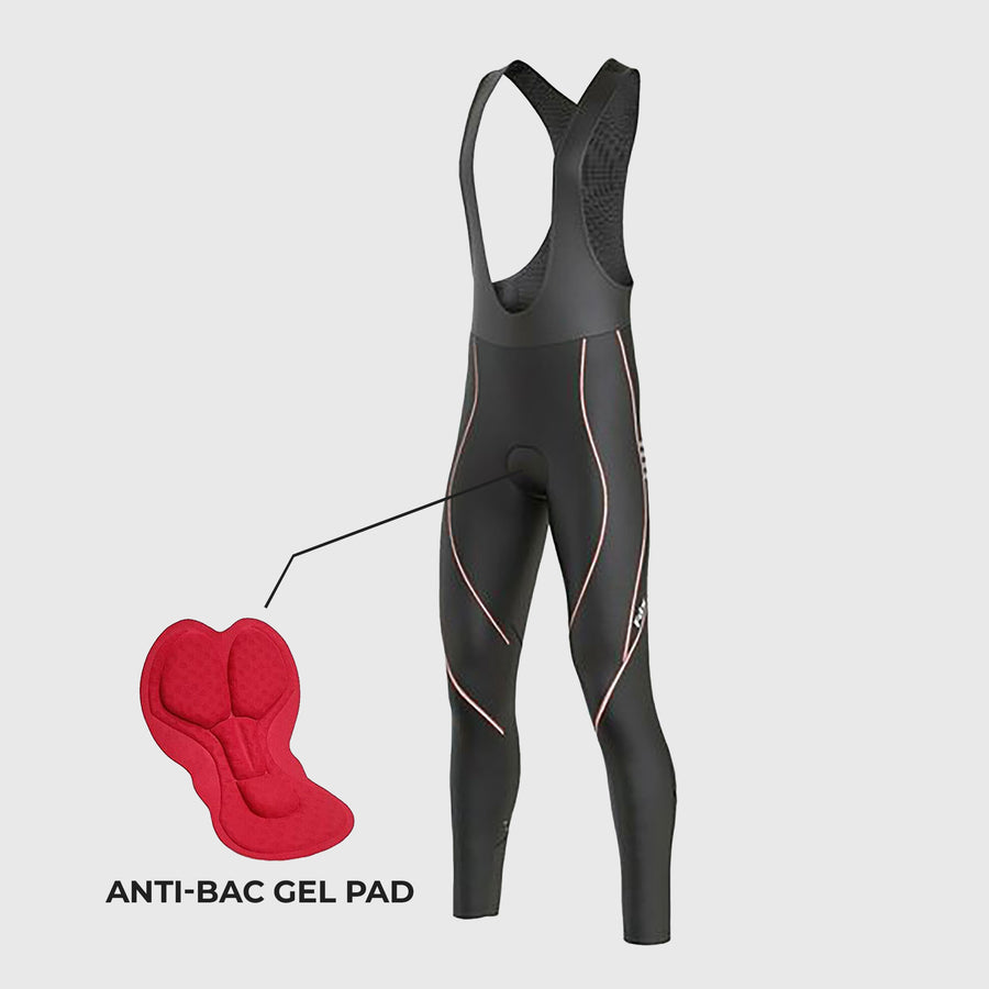 Divine Men's Bib Tights Red