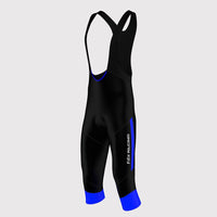 Gallop Men's 3/4 Bib Tights Blue