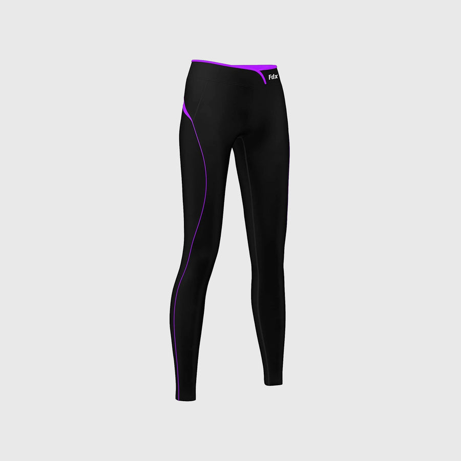 P2 Women's Base Layer Leggings Purple
