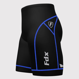 FDX Best Men’s Blue & Black Cycling Shorts 3D Gel Padded road bike shorts - Breathable Quick Dry comfortable bike shorts, lightweight summer shorts for riding