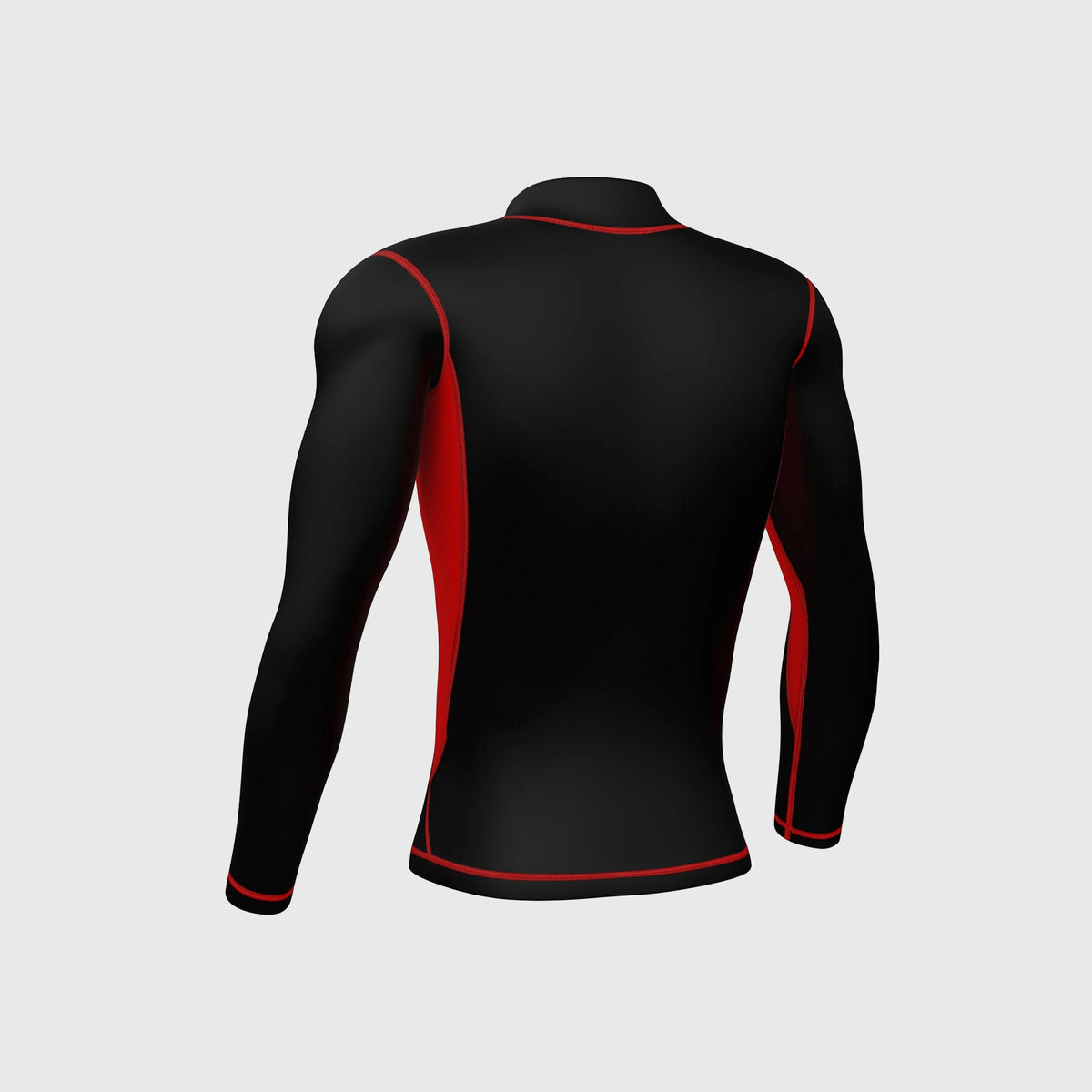 Fdx Inorex Men's Long Sleeve Thermal Winter Cycling Top Red