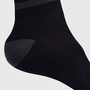 Fdx Unisex Black Cycling Compression Socks Breathable Elasticity Mesh Panel Men Women Cycling Gear UK