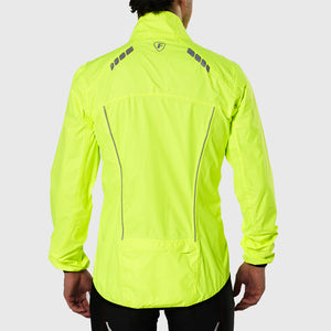Fdx Winter's Thermal Reflective Hi-Viz Reflectors Cycling Jacket Black Warm Casual Softshell Clothing Lightweight, Shaverproof, Packable ,Windproof, Waterproof & Pockets