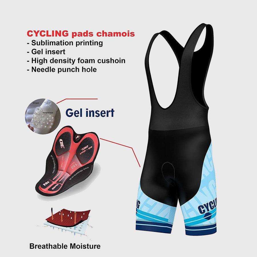 Core Men's Bib Shorts Blue