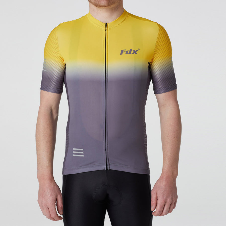 Duo Men's Jersey Yellow / Grey