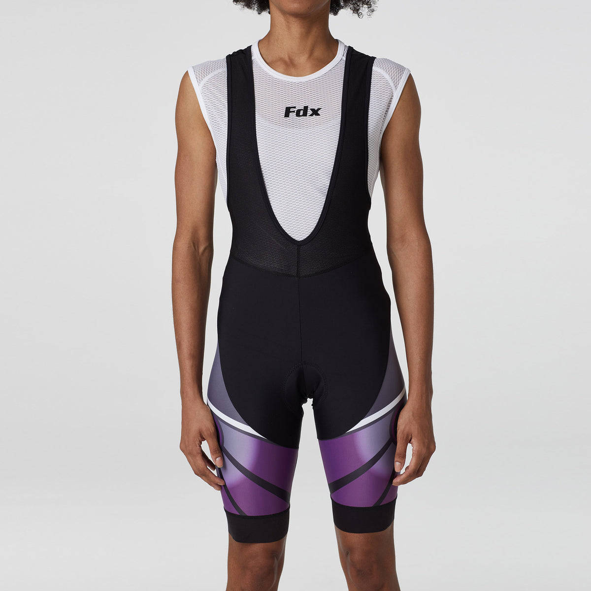 Fdx Signature Women's Summer Cycling Bib Shorts Purple FDX Sports®
