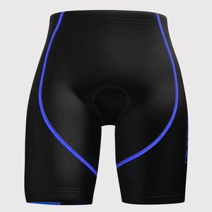 FDX Men’s Blue Cycling Shorts 3D Gel Padded comfortable road bike shorts - Breathable Quick Dry biking shorts, ultra-lightweight shorts with pockets
