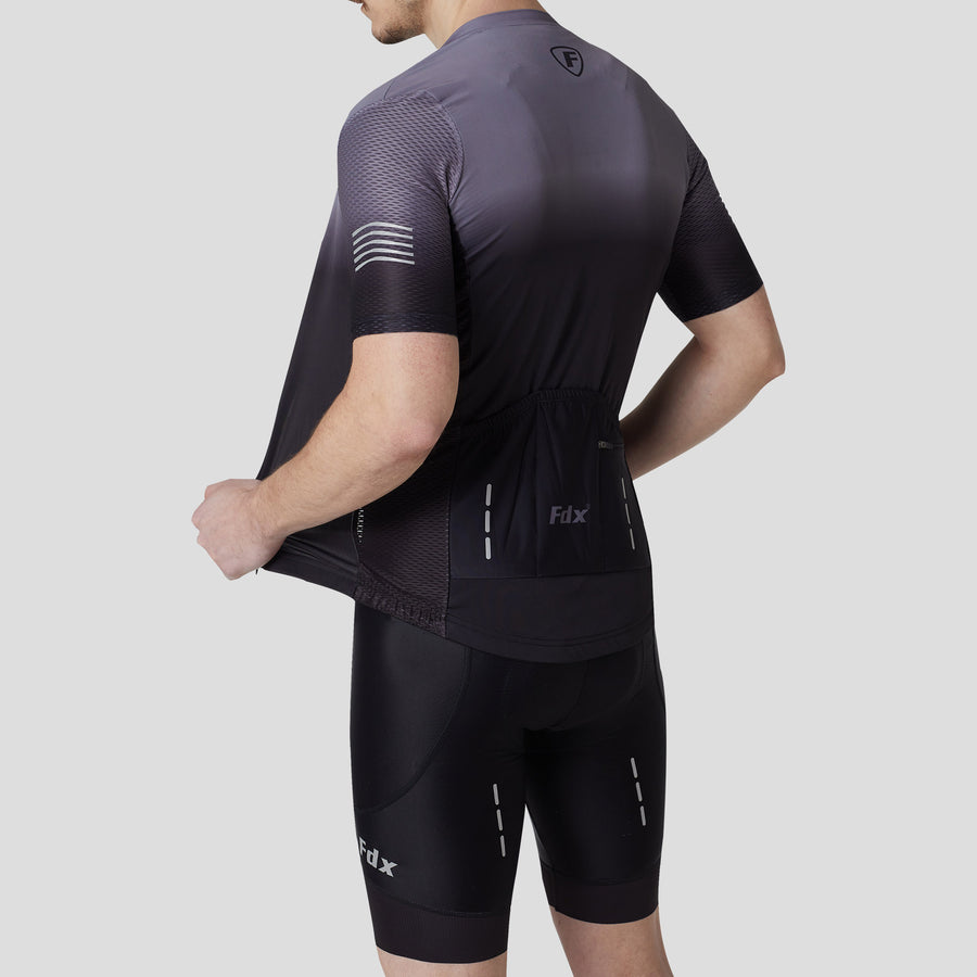 Duo Men's Cycling Set Grey / Black